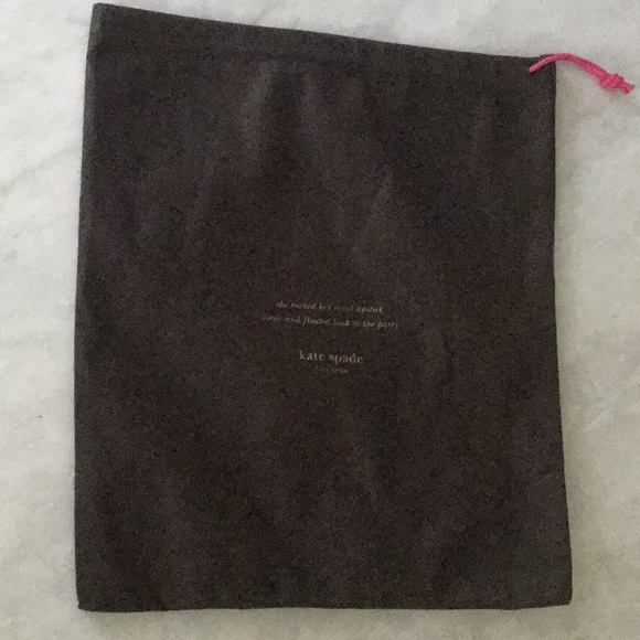 kate spade Handbags - Kate Spade Cloth Drawstring Cloth Bag Pouch